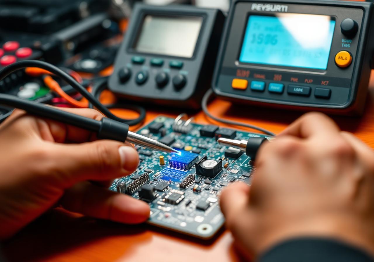 Produção de placas eletrônicas Mensorlab